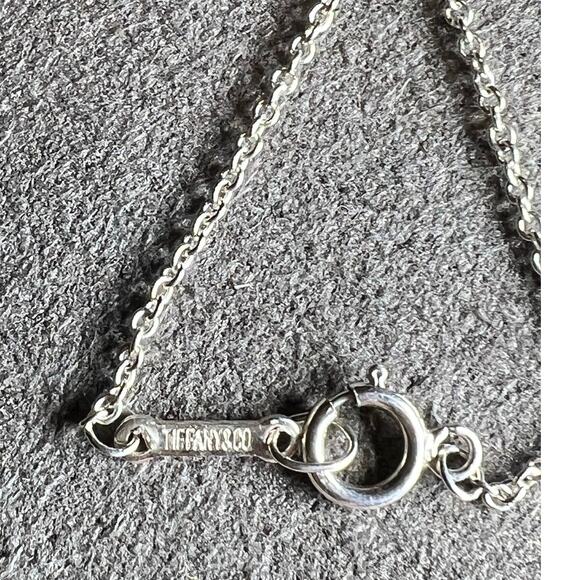 Tiffany & Co. Teddy Bear with Ribbon Bow Necklace on 16 inch chain - Picture 4 of 5